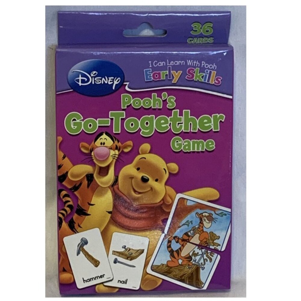 Pooh's Go-Together Game Featuring Tigger 36 Disney Flash Cards Winnie the Pooh